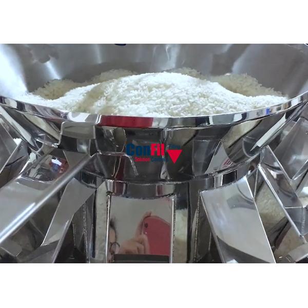 Multihead Weighing Machine Multihead Weigher for Rice Cereals Grains Waterproof