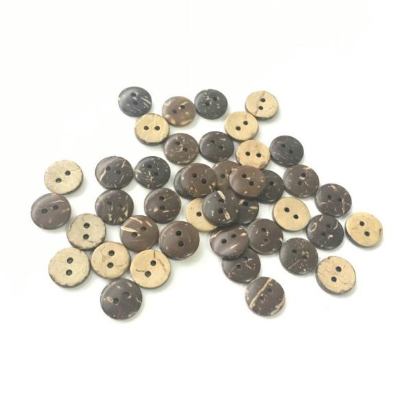 china factory round Eco friendly nature shell button 14L-54L coconut button