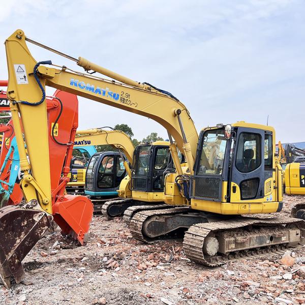 Second Hand Komatsu Pc128us Hydraulic Backhoe Excavator 12 Tonne