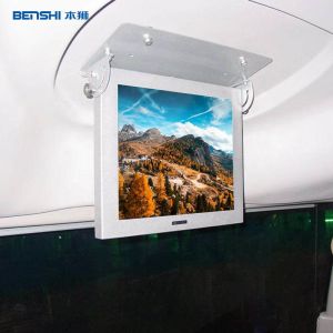 21.5 Inch Roof Mounted Bus Advertising Screen / LED TV Advertising Displays