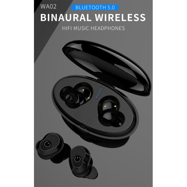 Factory True Wireless 5.0 Bluetooth Sports Waterproof Magnetic Tws Earphone Earbuds