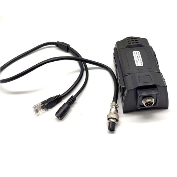 Buy GB28181 Supported RJ45 Ethernet Cable Wifi Safety Helmet Camera with Adjustable Modes and Focus Range of 0.5 Meters Infinity at wholesale prices