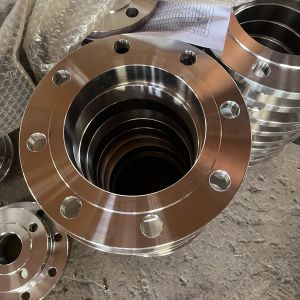 Yellow Painting Carbon Steel Flanges for High Pressure Applications