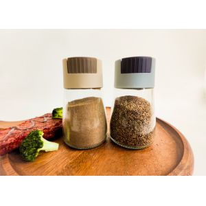 Space-Saving and Refillable Spice Jars with Customizable Capacity