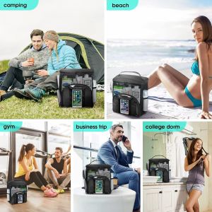 Portable Shower Bag Function Insulated Large Capacity Insulated