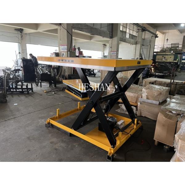 2023 Stationary Scissor Lift Mechanical Lift Table For Plywood Making Machine