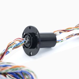 2 Channel Gigabit Ethernet Slip Ring 60rpm With USB Chansmission