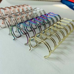 16 - 44mm ID Plating Spiral Coil Binding Supplies For Notebook
