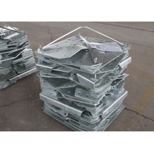 220KV Steel Electricity Pylons Double Circuit Self Supporting Transmission Tower