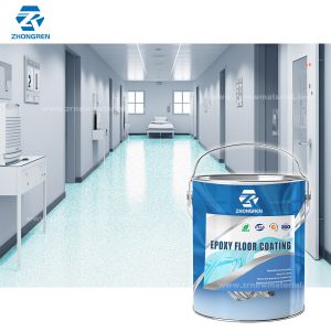 Quality Chemical Resistance Sand Epoxy Floor Coating Waterborne Epoxy Paint Two Components for sale