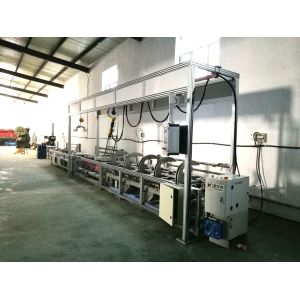 semi automatic processing machine assembly line, Busbar fabrication equipment