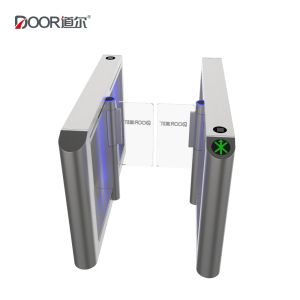 304Stainles Steel Speed Gate Turnstile Crow Control Anti-Fingerprint LED