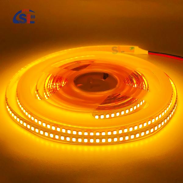 3 DC12V SMD2835 Electroplate PCB 240Ds 8mm Ra 80 2700K LED Light Strip for Residential