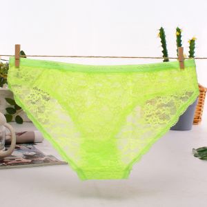 Stock transparent lace jockey ladies underwear