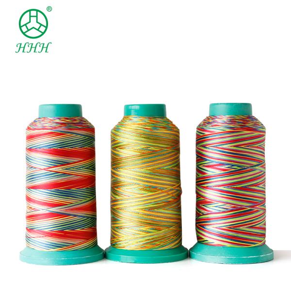 Shoes High Tenacity Rainbow Color Polyester Cotton Embroidery Nylon Sewing Thread OEM ODM