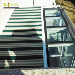 Conservatory Aluminum Retractable Awning Outdoor Garden Pergola