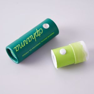 Custom Recycled Cylinder Tube Box Cardboard Paper Perfume Gift Packaging Box