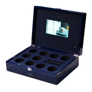 6 Color Print Method LCD Screen Video Gift Box with Customized Style and MP4