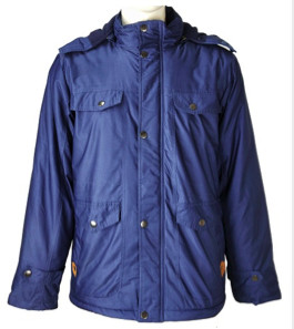 Quality Hooded Mens Light Padded Jacket Synthetic Alternative To Down Casual Style for sale