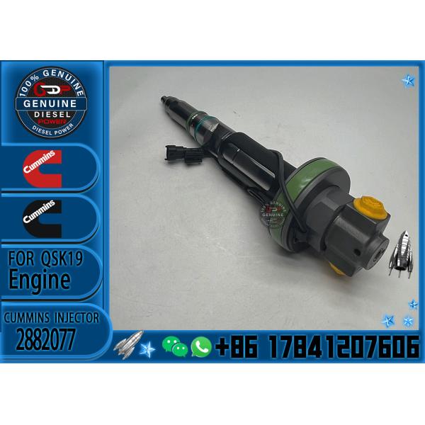 Construction Machinery Parts Fuel Injector 2867147 2882077 4955524 For QSK19 Diesel Engine