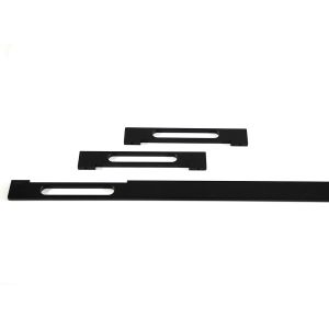 Kitchen Gold Aluminium Cabinet Handles Polished custom furniture hardware 247mm