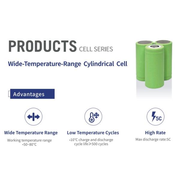 -70-80 degree temperature Lithium iron battery Cell 2000mAh 2500mAh 3500mAh 4000mAh 4800mAh