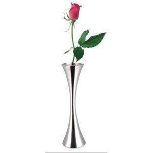 China Stainless steel flower vase SHKT-4113,metal vase on sale