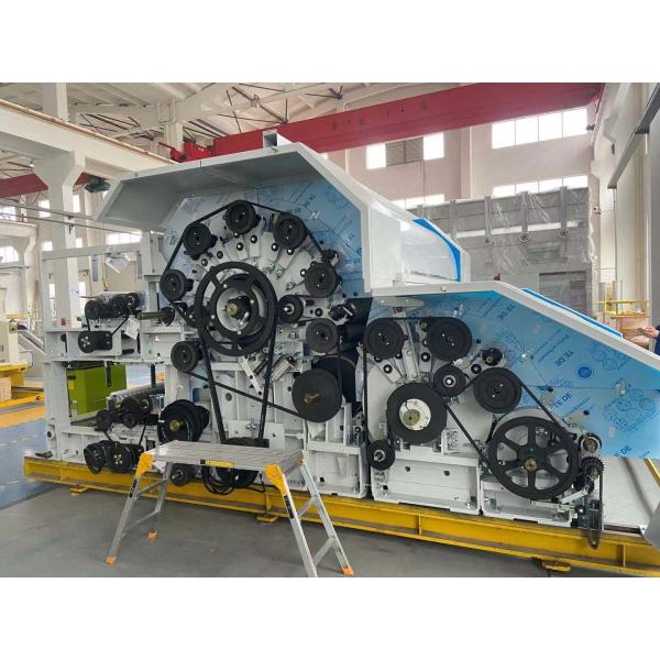 Buy Polyester 800kg/H Carpet Nonwoven Carding Machine at wholesale prices