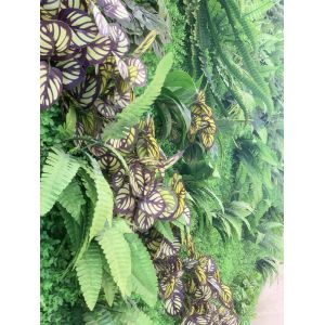 Airport Artificial Instant Green Wall Hedge Panel 42cm