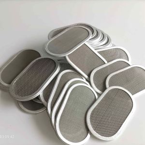 Oval Stainless Steel Multi Layers Filter Metal Mesh / Wire Mesh Filter Disc