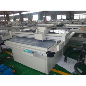 Video Registration System Carton Box Making Machine 30mm Cutting Thickness
