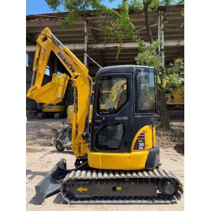 Swing Speed Komatsu 3ton PC30 Crawler Excavator With 0.2m\u00b3 Bucket Capacity