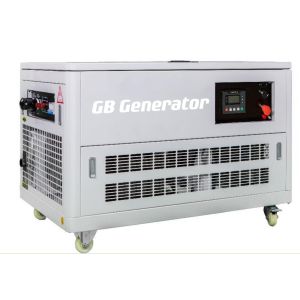 Extremely quiet gasoline generator set 15kva