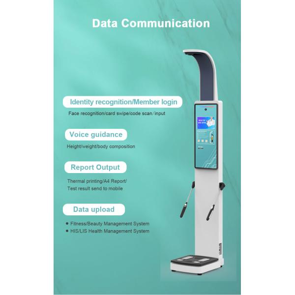 Human Height Weight Machine Body Composition Analyzer for Gym