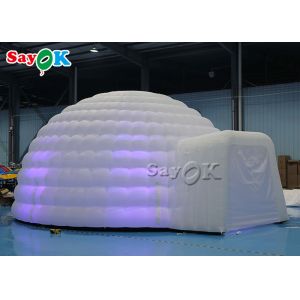 White Digital Inflatable Planetarium Projection Dome Tent For Indoor Active