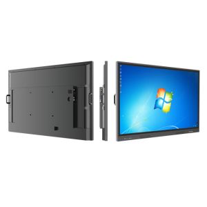 Led interactive Panel for School Dual system All in one PC 86" Touch Screen