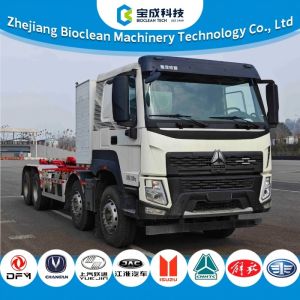 Quality 31ton Pure Electric Rubbish Dump Truck 489hp Heavy Load Capacity for sale