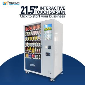 Intelligent Backend System Card Reader Snack Food Vending Machine With