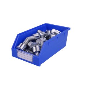 Industrial Tool Storage Solution PP Heavy Duty Plastic Box with Stackable Design
