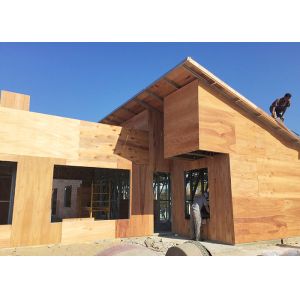 CN Steel Structure Prefab Villa Cheerful Prefab House With PVC Ceiling Panel