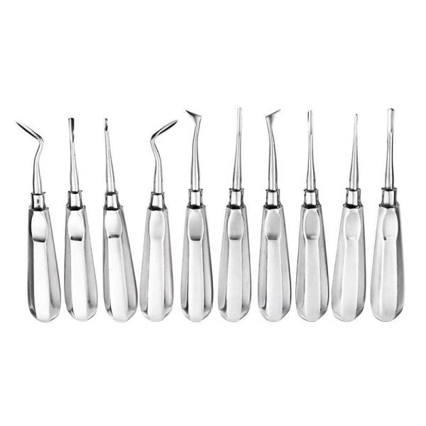 Stainless Steel Dental Surgical Instruments Implant Dentures Upper Lower Root