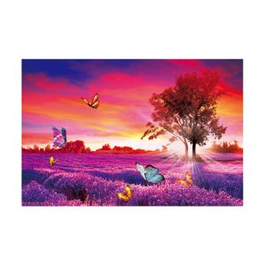 3d Depth 50 x 70cm Large 3D Lenticular Pictures With 0.6mm Pet Printing