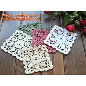 Hand made crochet doily, table cloth, Different styles of different Placemat