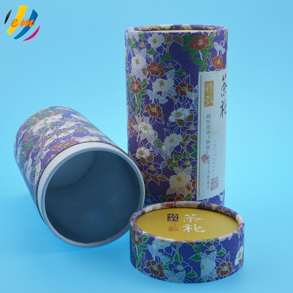 Buy Loose Tea Height 190mm CMYK Push Up Cardboard Tubes at wholesale prices