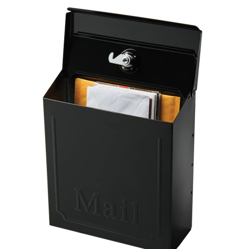 Buy Galvanized Steel Wall Mount Post Box for Small Capacity Mailboxes Townhouse Vertical at wholesale prices