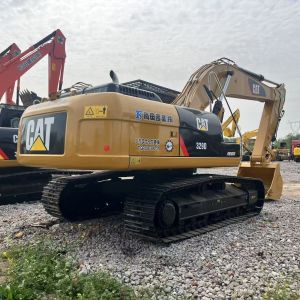 29 Ton Used Cat 329 Heavy Machinery Excavator Adopts Hydraulic Track Diggers