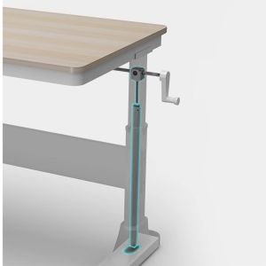 Modern Design Adjustable Height Study Table for Small Computer in Library