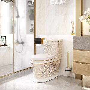 China 630*350*730mm Siphonic One Piece Toilet on sale