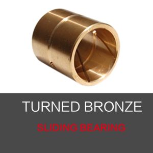 Lubrication Hole Grooves Turned Tempered Cylindrical Manganese Bronze Sliding