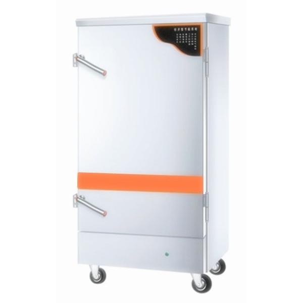 Full Stainless Steel 10 Trays Gas / Electrical Commercial Food Steamer Catering